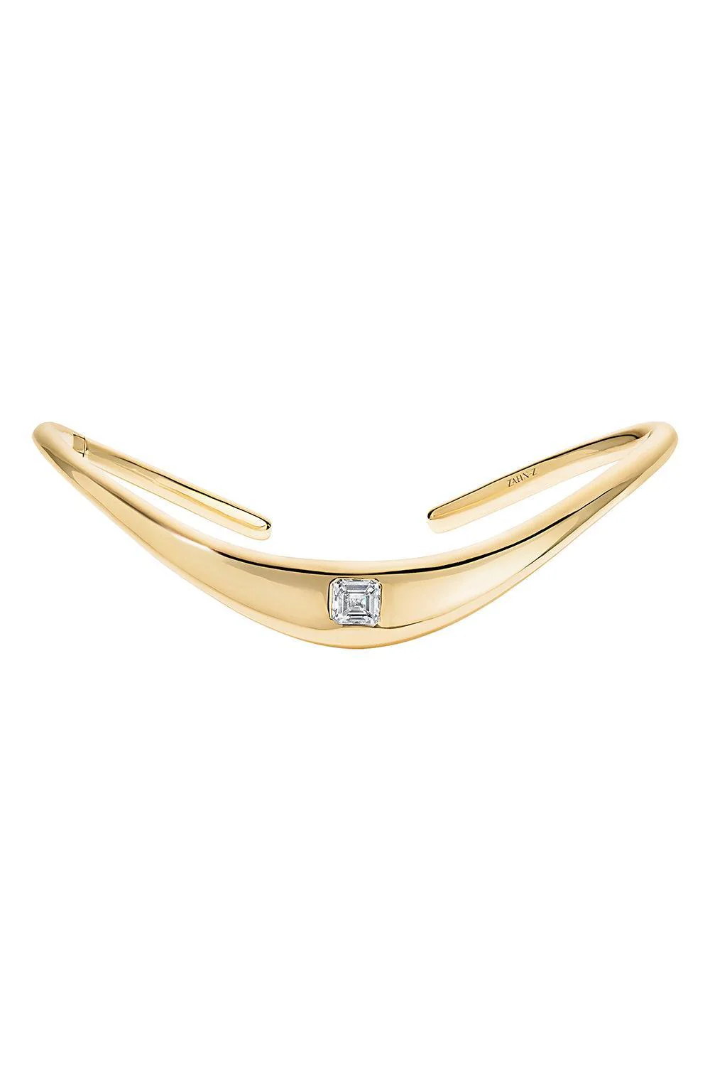 Diamond Zaha Snap Cuff Bracelet - Image 5