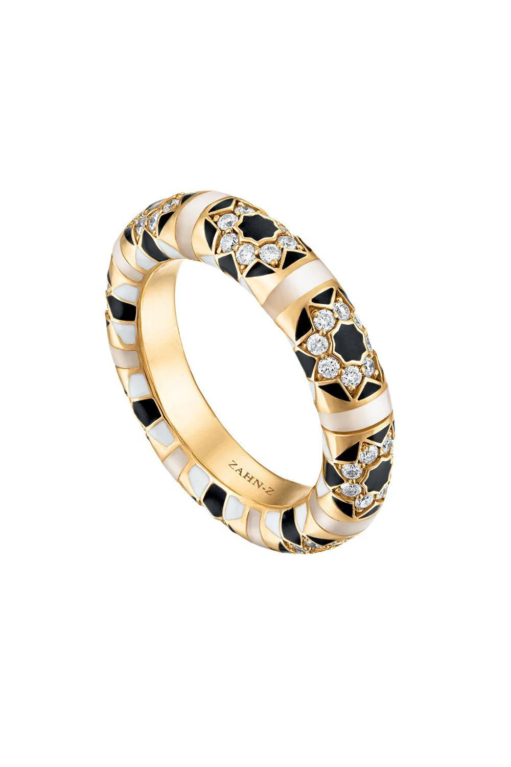 Pearl Diamond Sadaf Ring