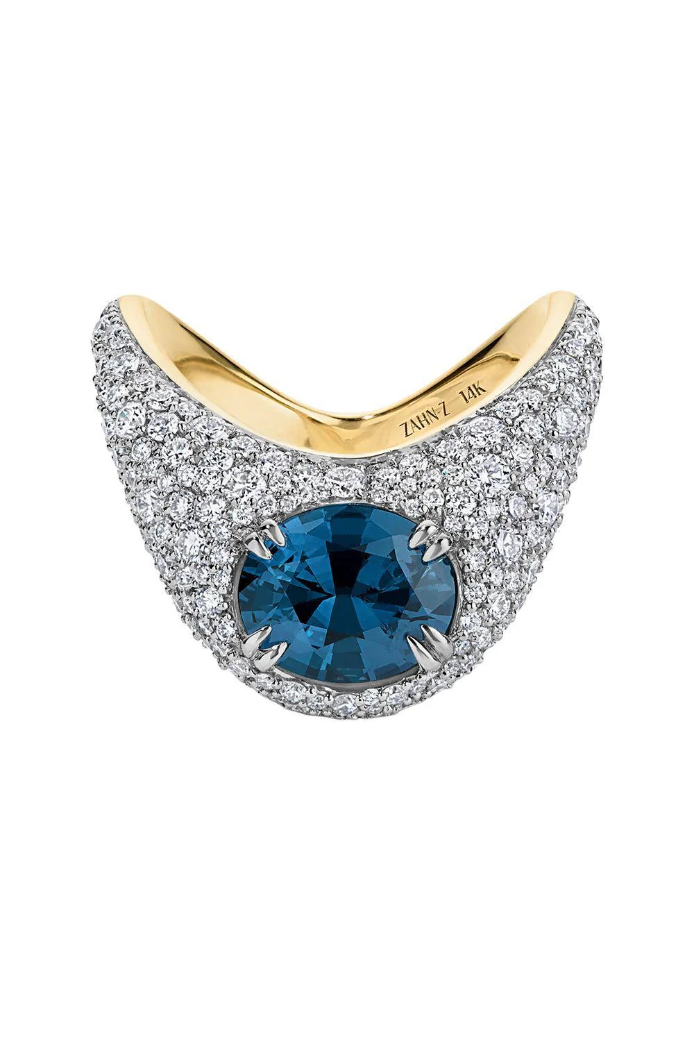 Queen Cobalt Spinal Ring