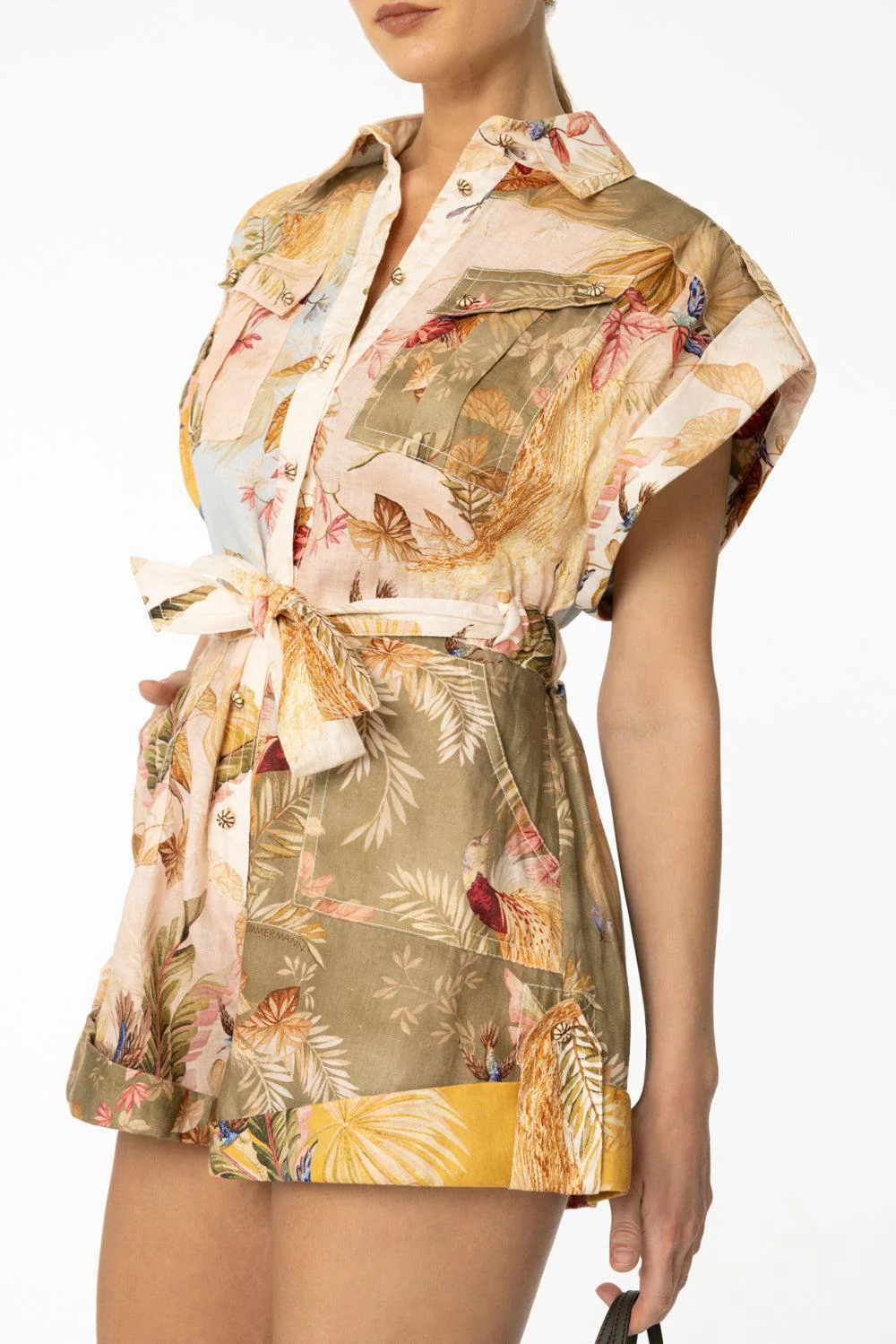 Ascension Cuffed Playsuit - Image 3