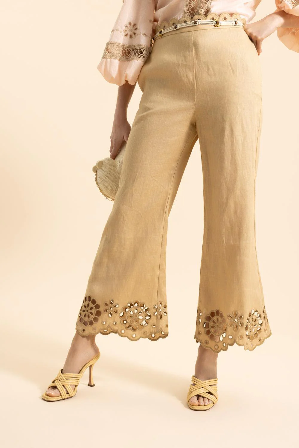Awaken Embroidered Kick Flare - Image 3