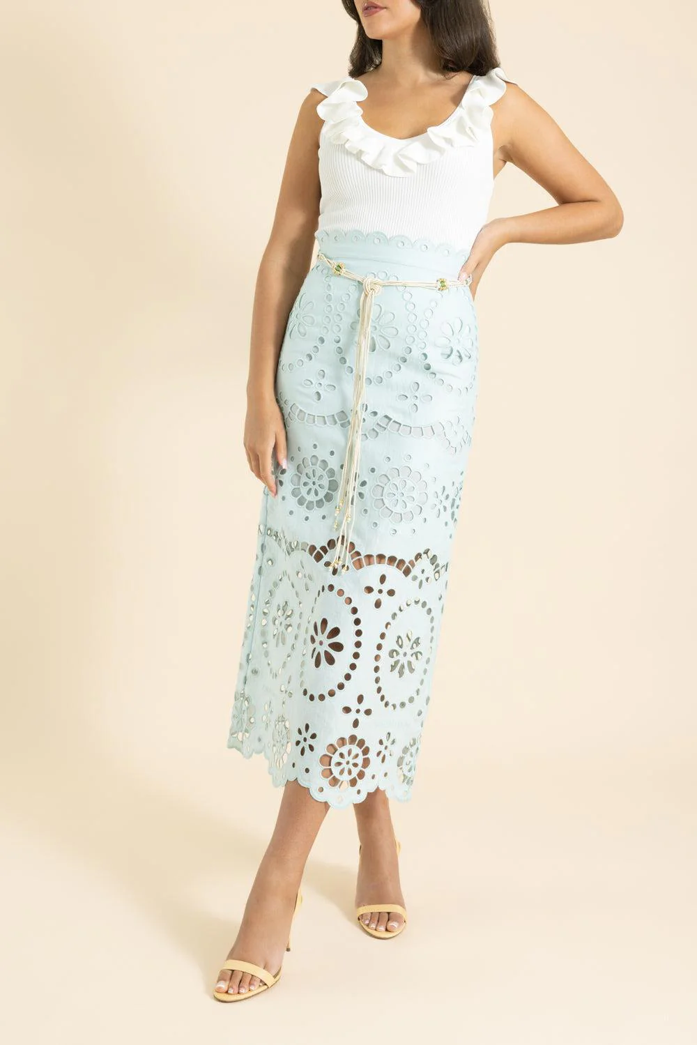 Awaken Embroidered Skirt - Image 2