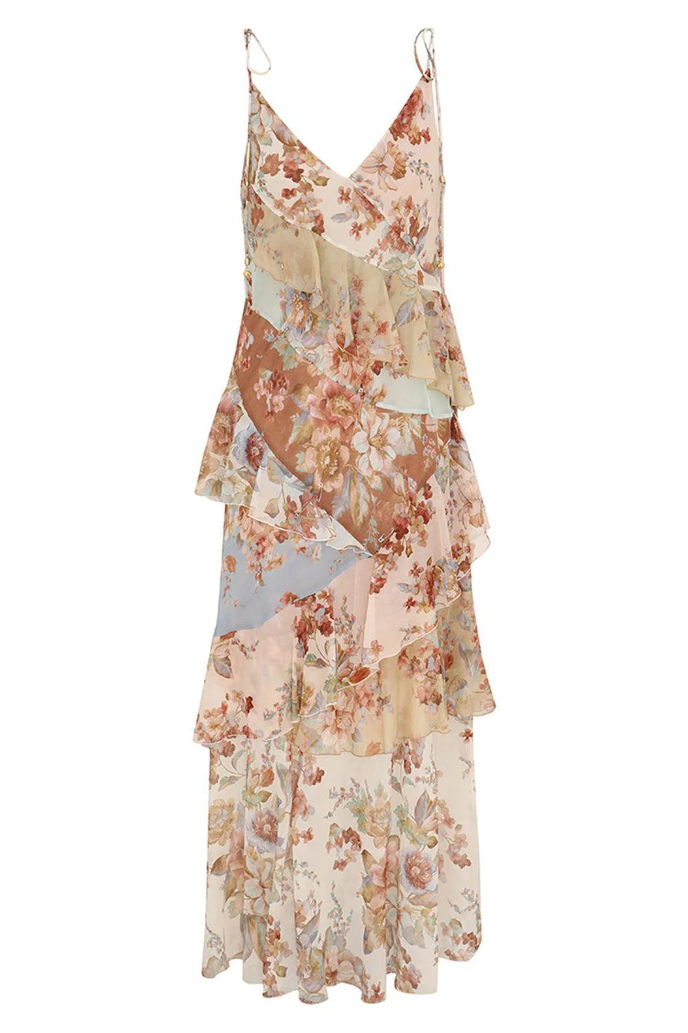 Awaken Frilled Slip Dress
