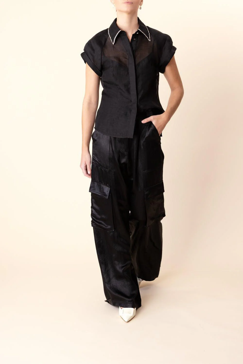Eden Blouse - Black - Image 2