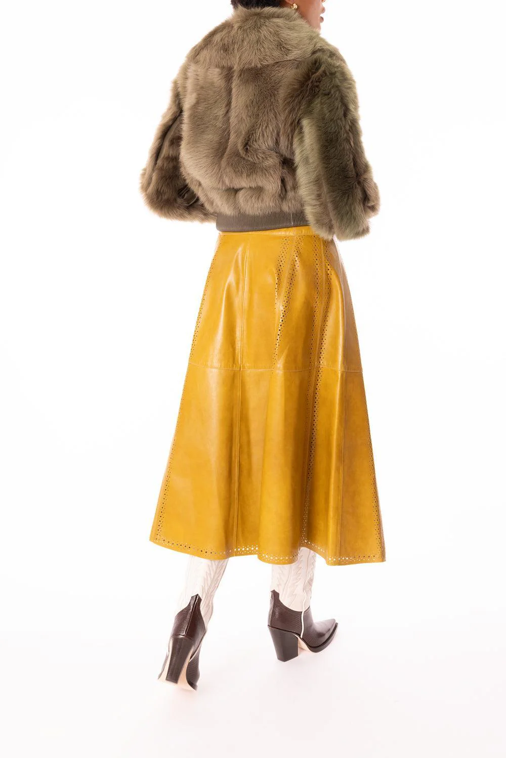 Hypnotic Shearling Bomber Jacket - Image 7