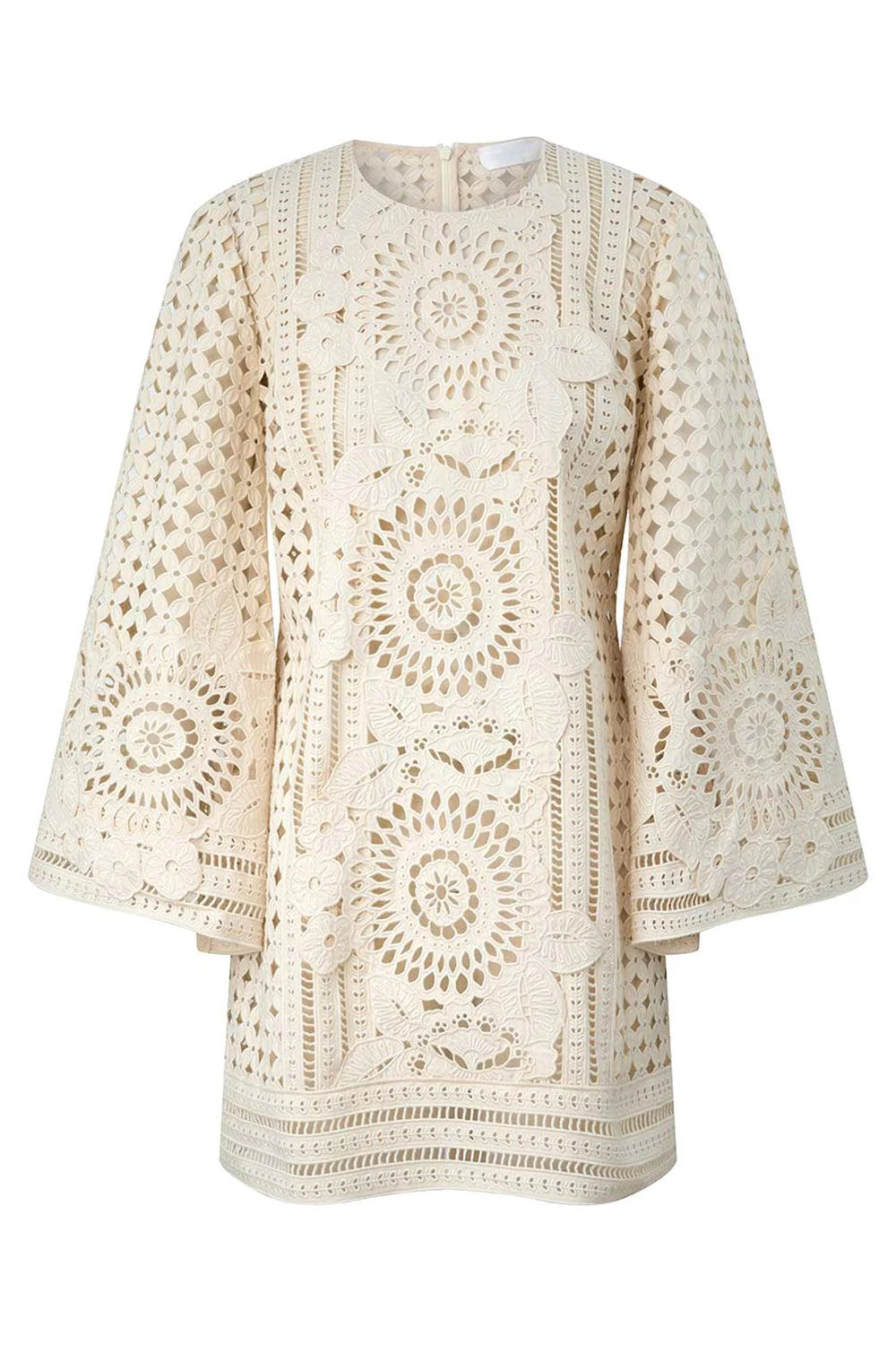 Indra Embroidered Mini Dress