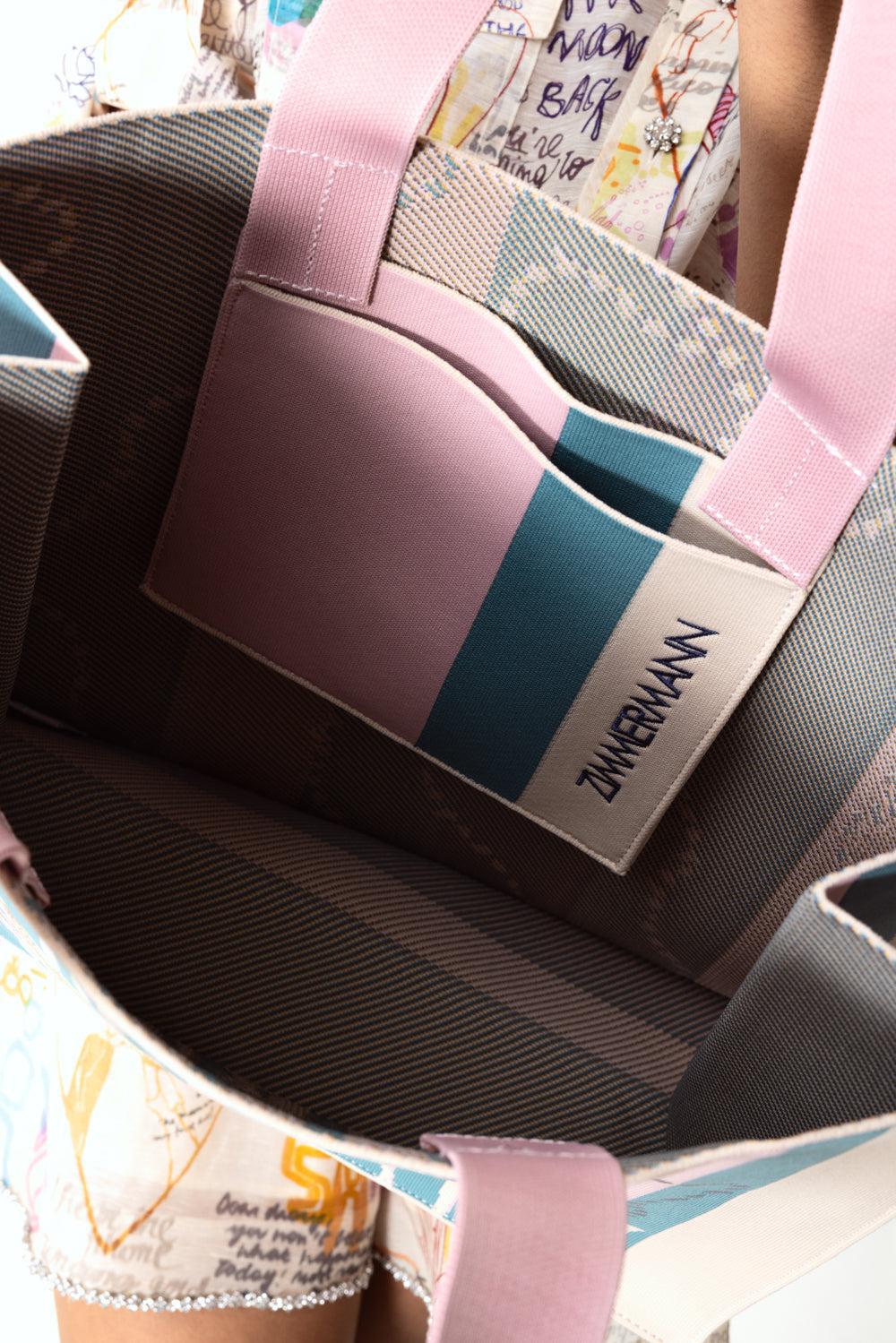 Large Love Artwork Tote - Image 4