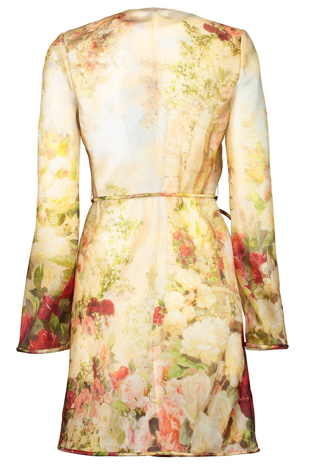 Luminosity Bias Mini Dress - Rosy Garden - Image 4