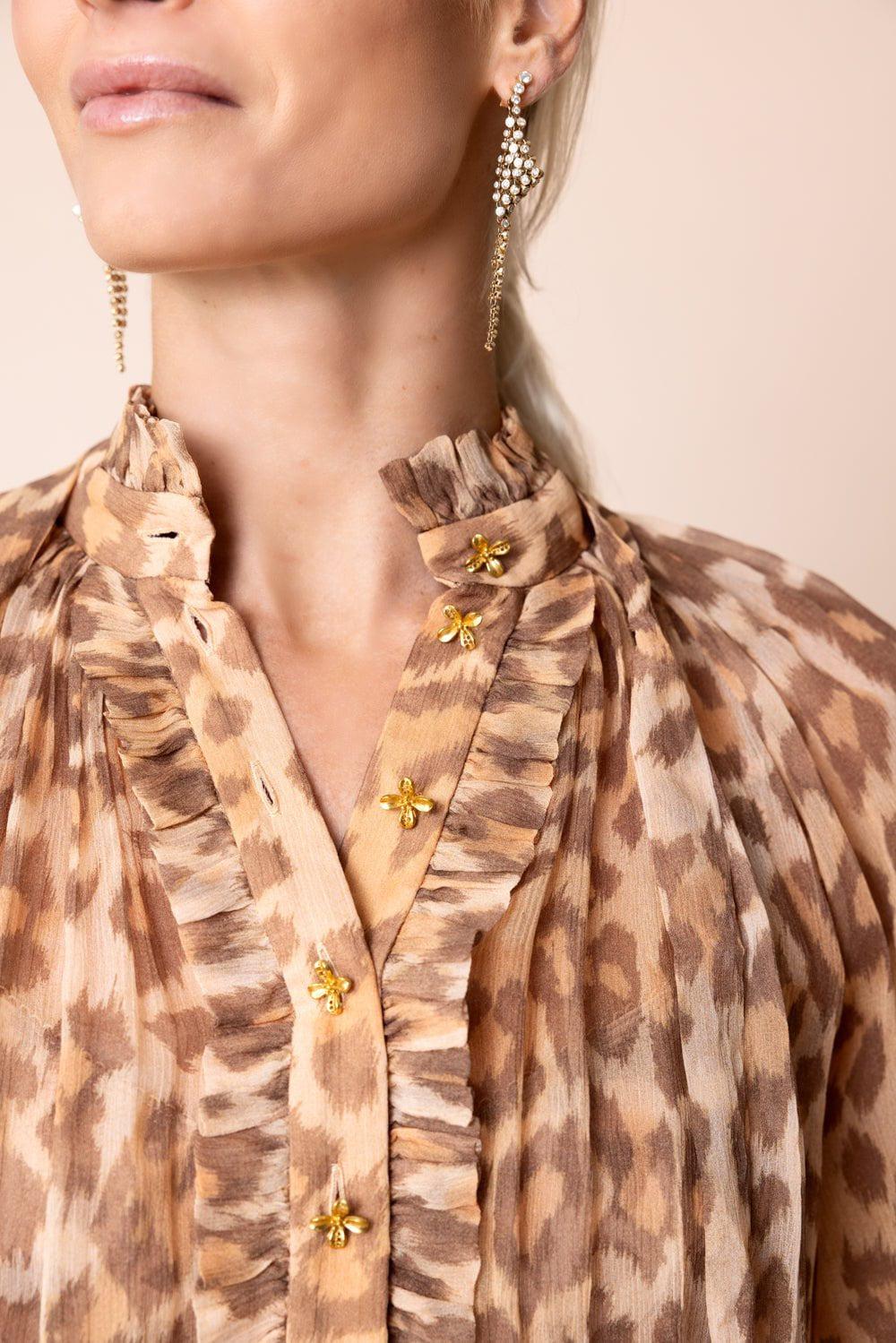 Luminosity Fluted Blouse - Image 3