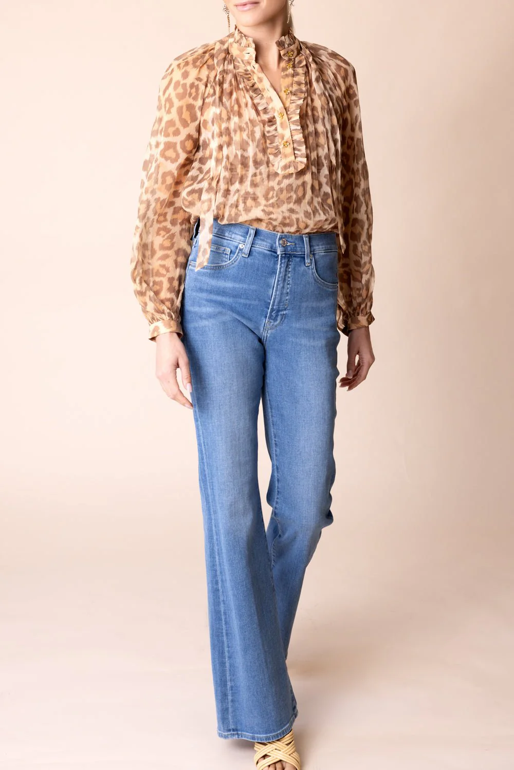 Luminosity Fluted Blouse - Image 4