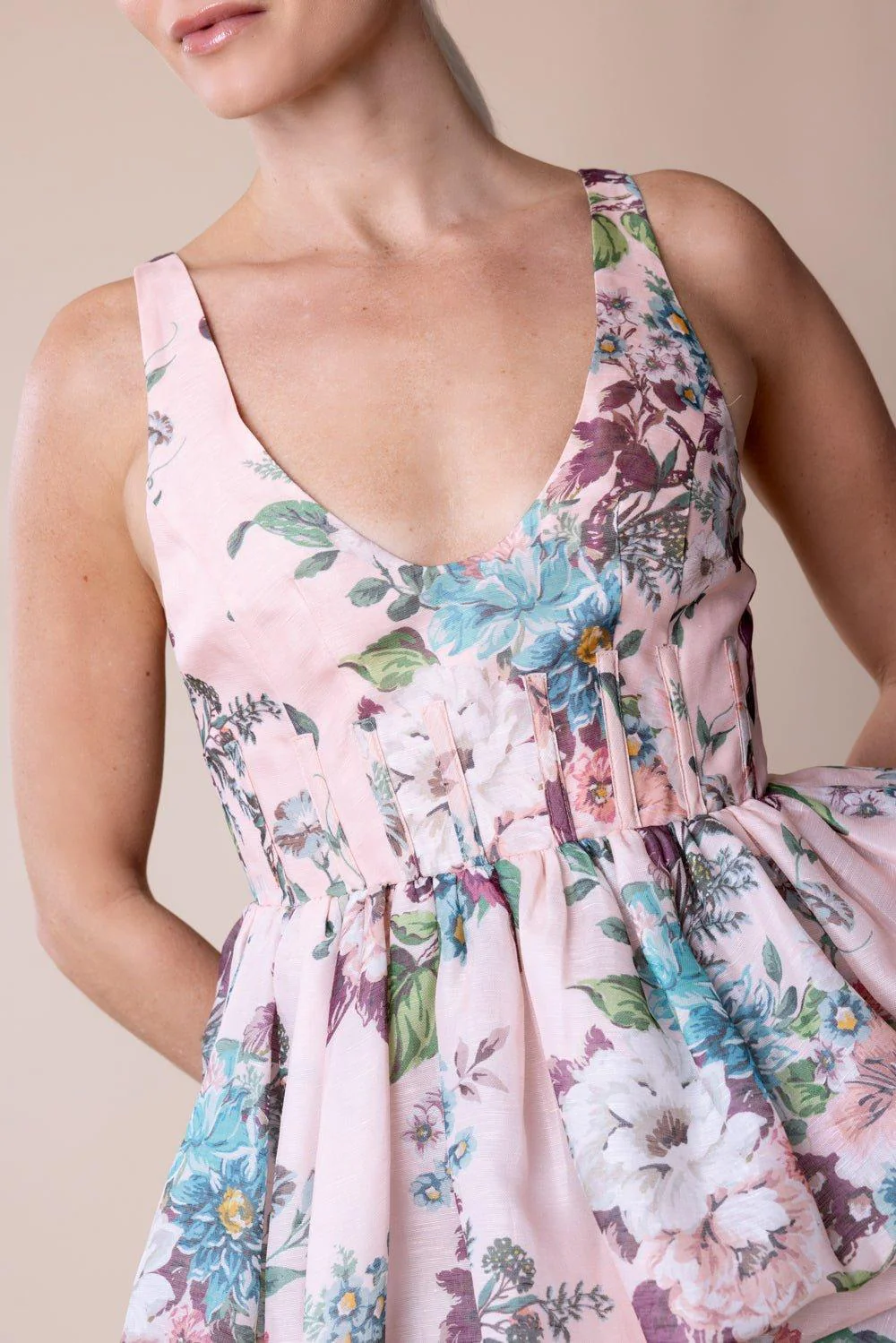 Matchmaker Drape Mini Dress - Image 4