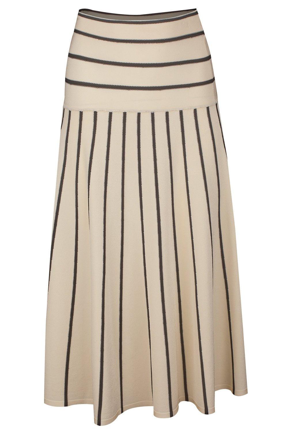 Matchmaker Knit Stripe Skirt