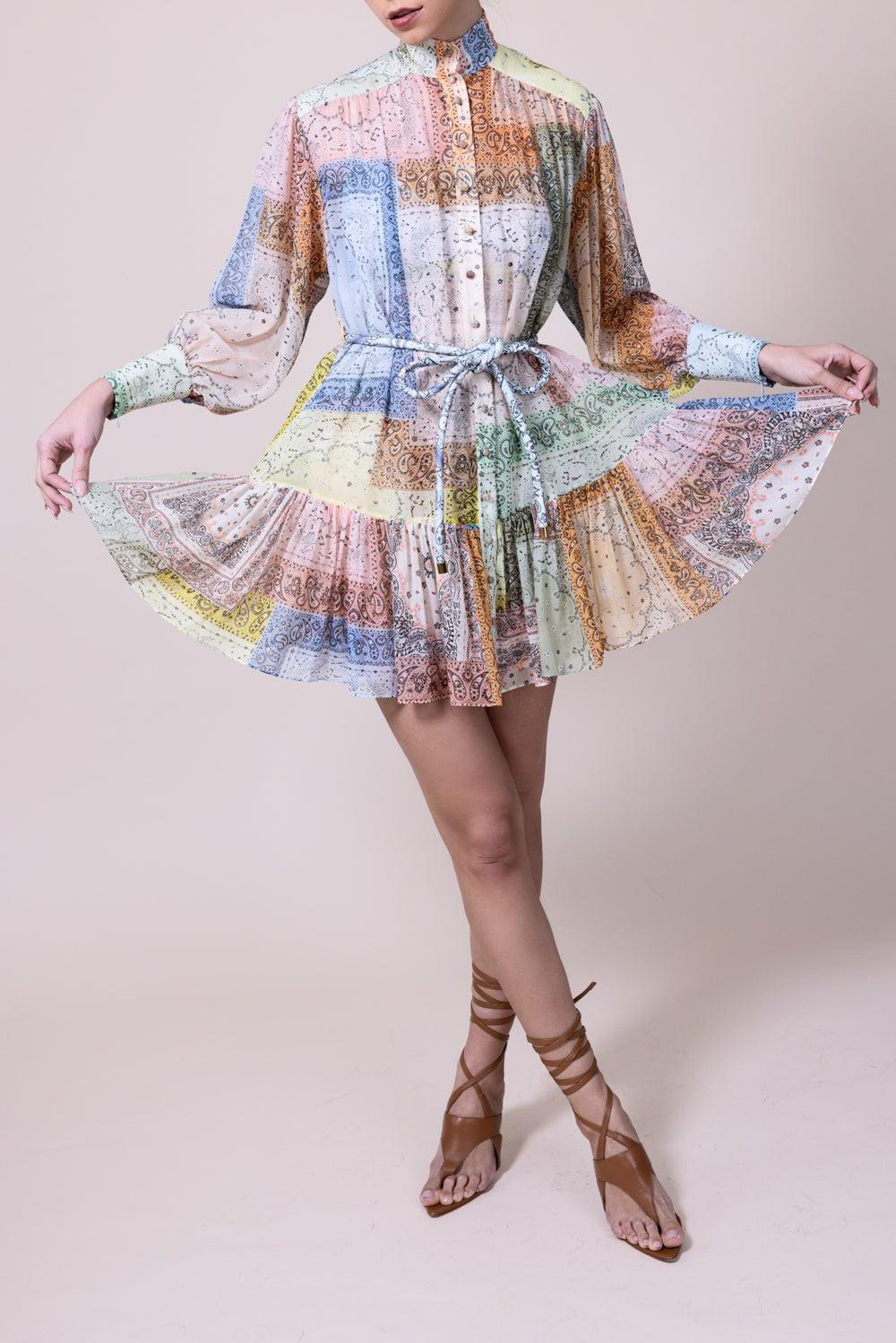 Matchmaker Lantern Mini Dress - Image 3