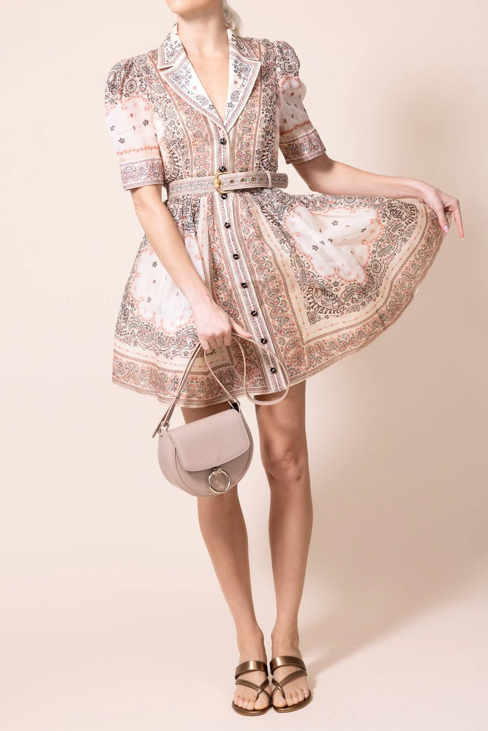 Matchmaker Mini Shirt Dress - Image 4