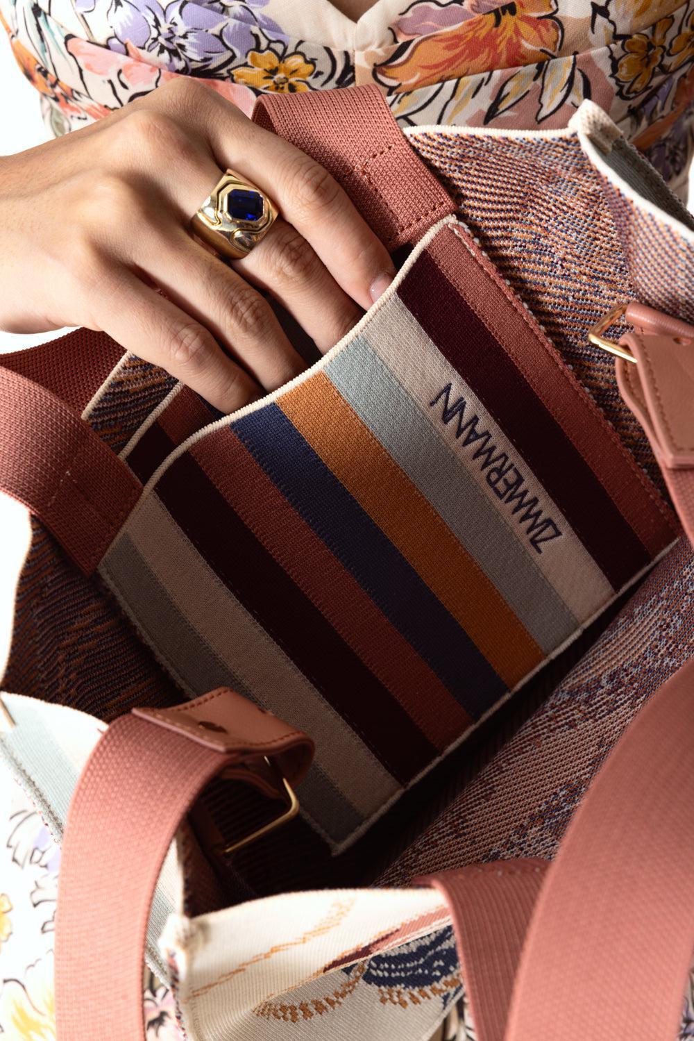 Medium Nautical Map Tote - Image 3