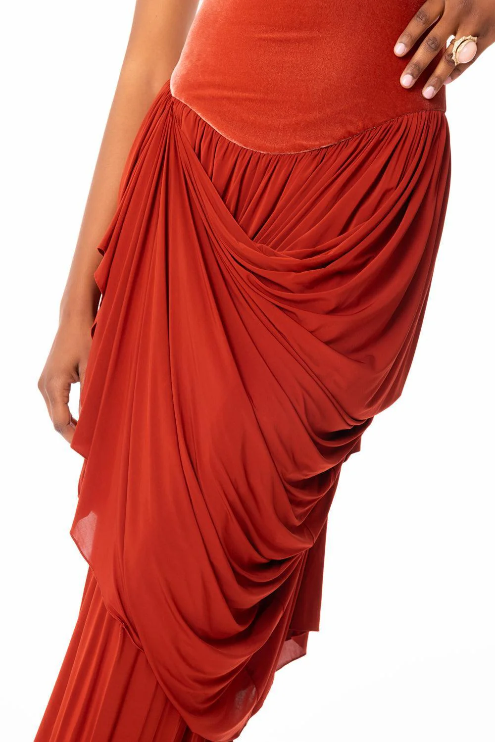 Memento Drape Dress - Image 3