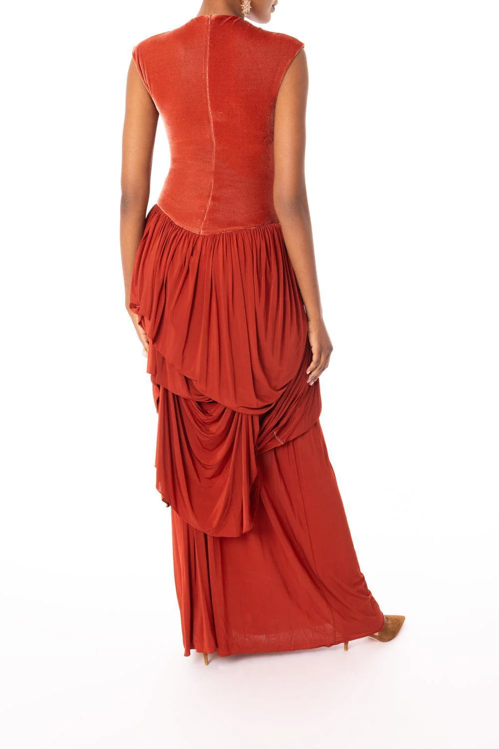 Memento Drape Dress - Image 4