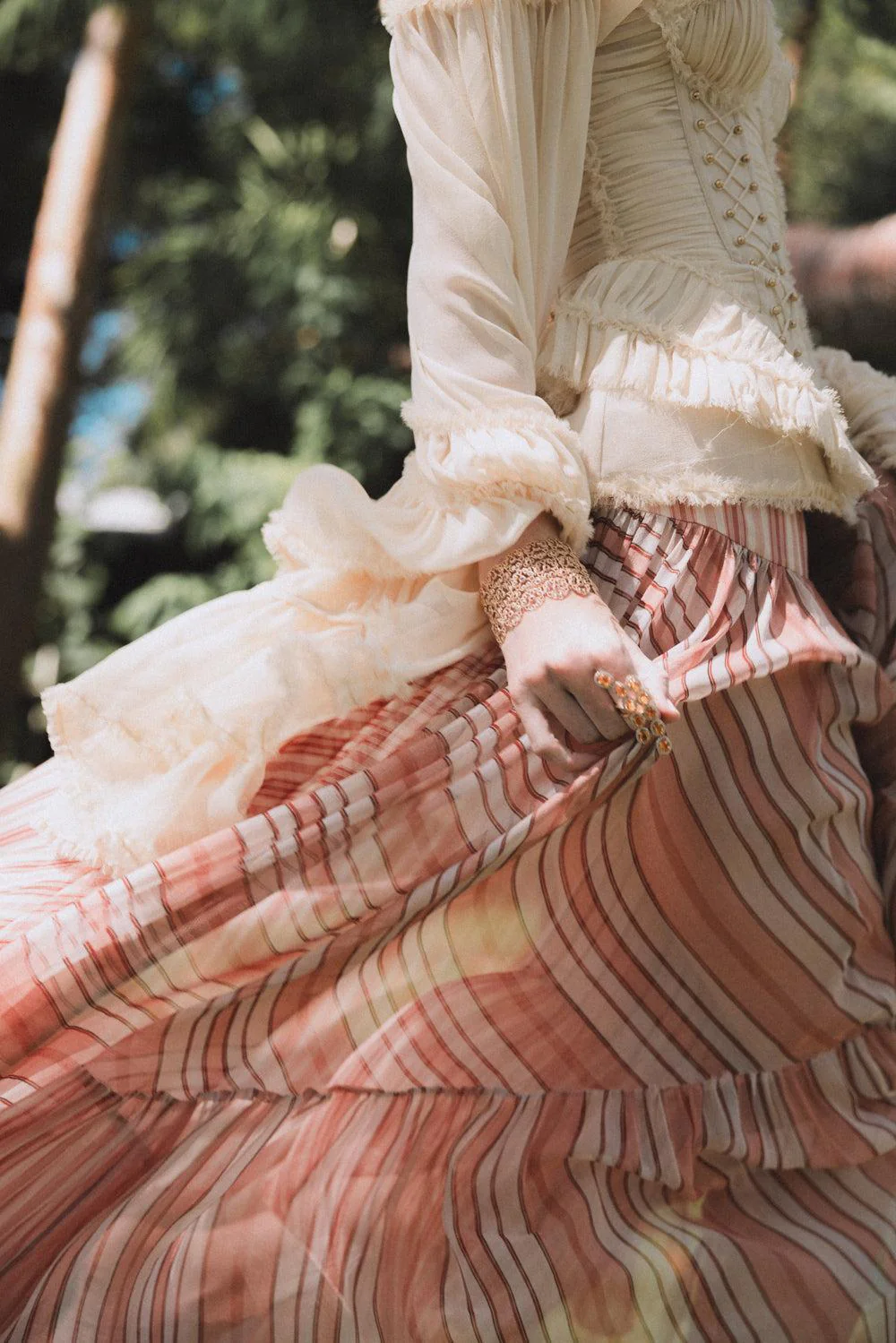Rebellion Bohemian Midi Skirt - Image 3