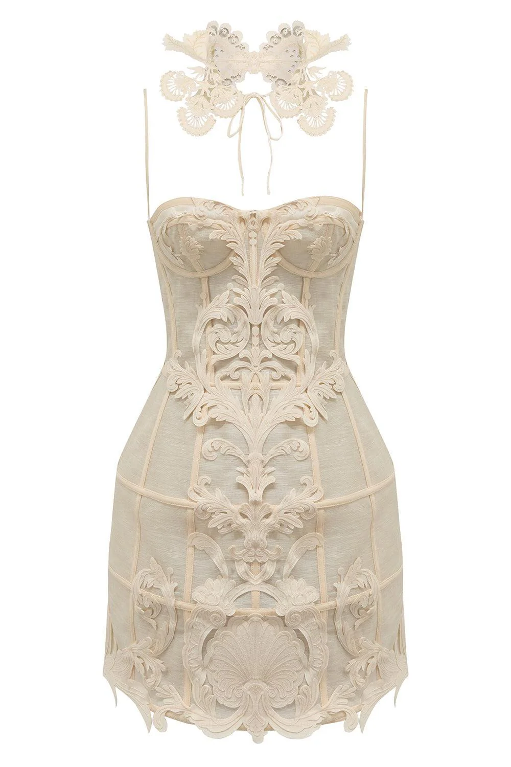 Rebellion Filigree Mini Dress