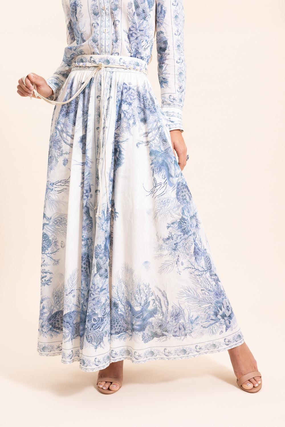 Wanderlust A-Line Maxi Skirt - Image 3