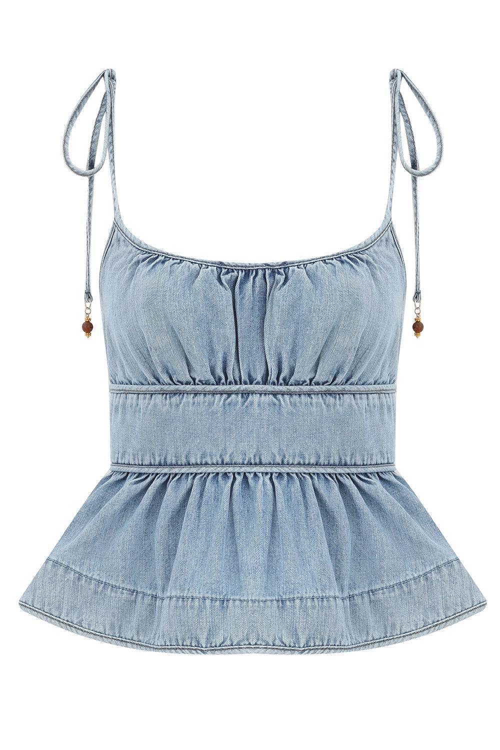 Wanderlust Denim Cami