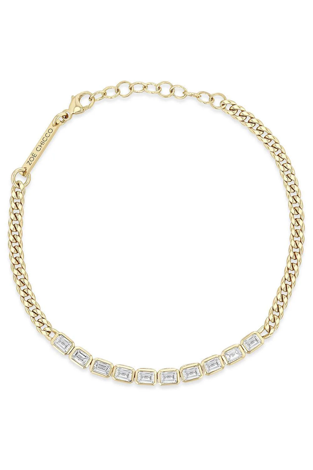 Diamond Ten Bezel Tennis Bracelet