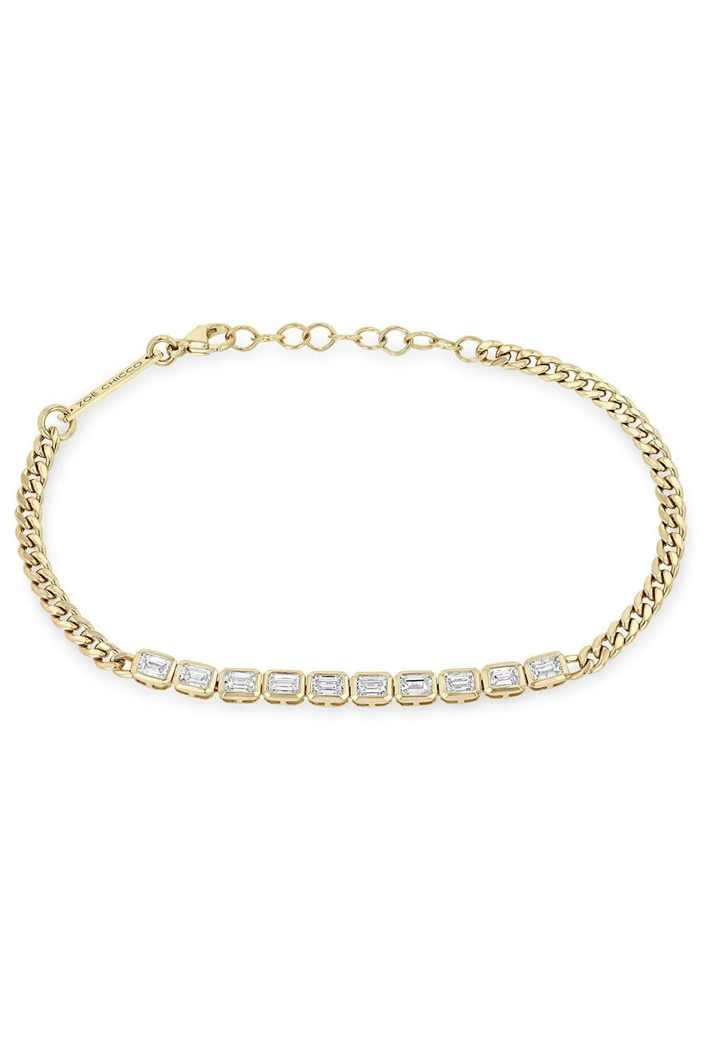 Diamond Ten Bezel Tennis Bracelet - Image 5