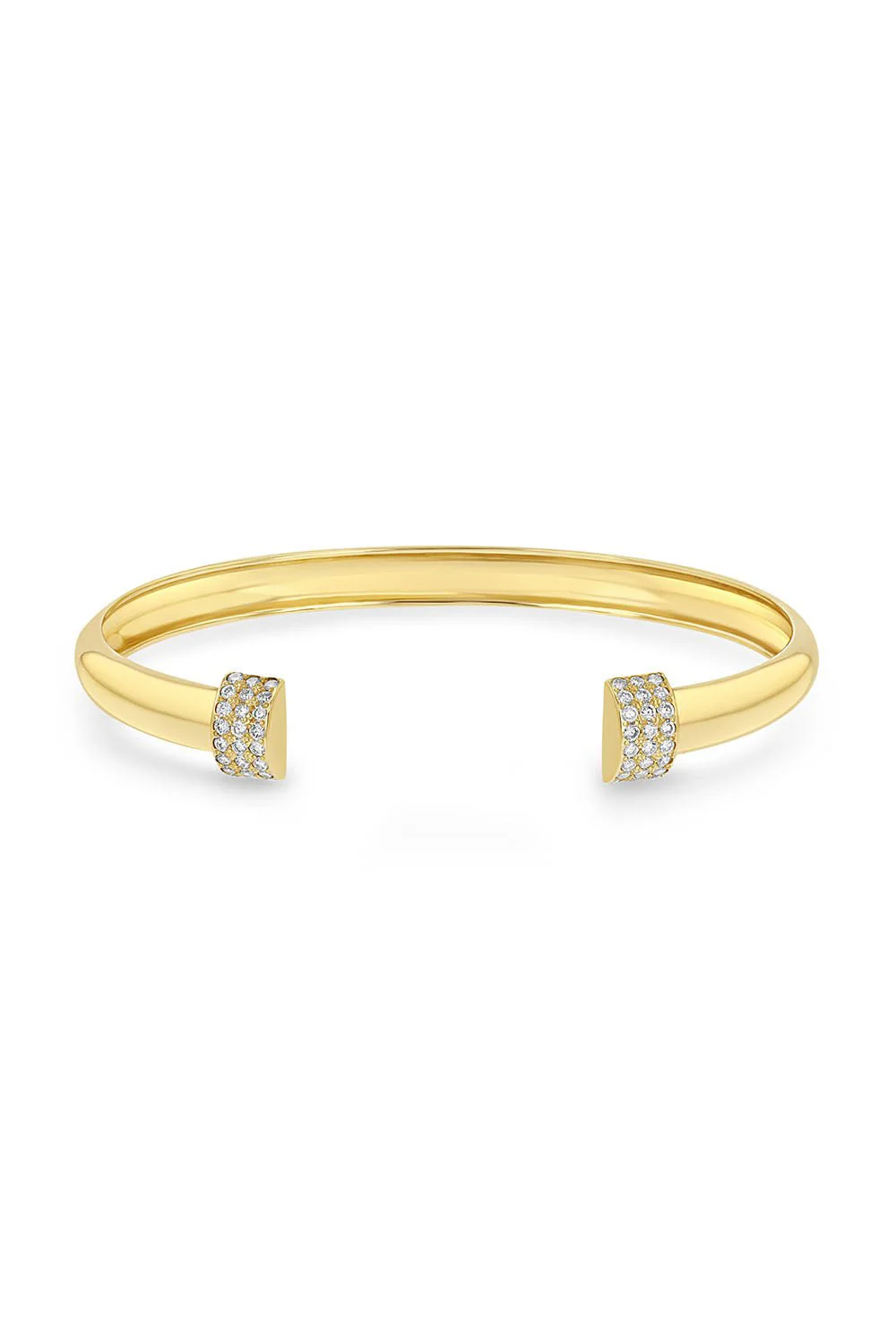 Diamond Door Knocker Cuff Bracelet