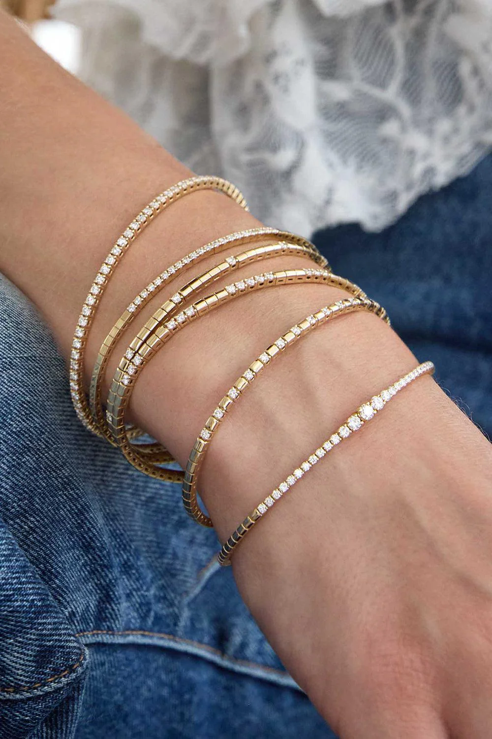 Diamond Flex Bracelet - Image 2