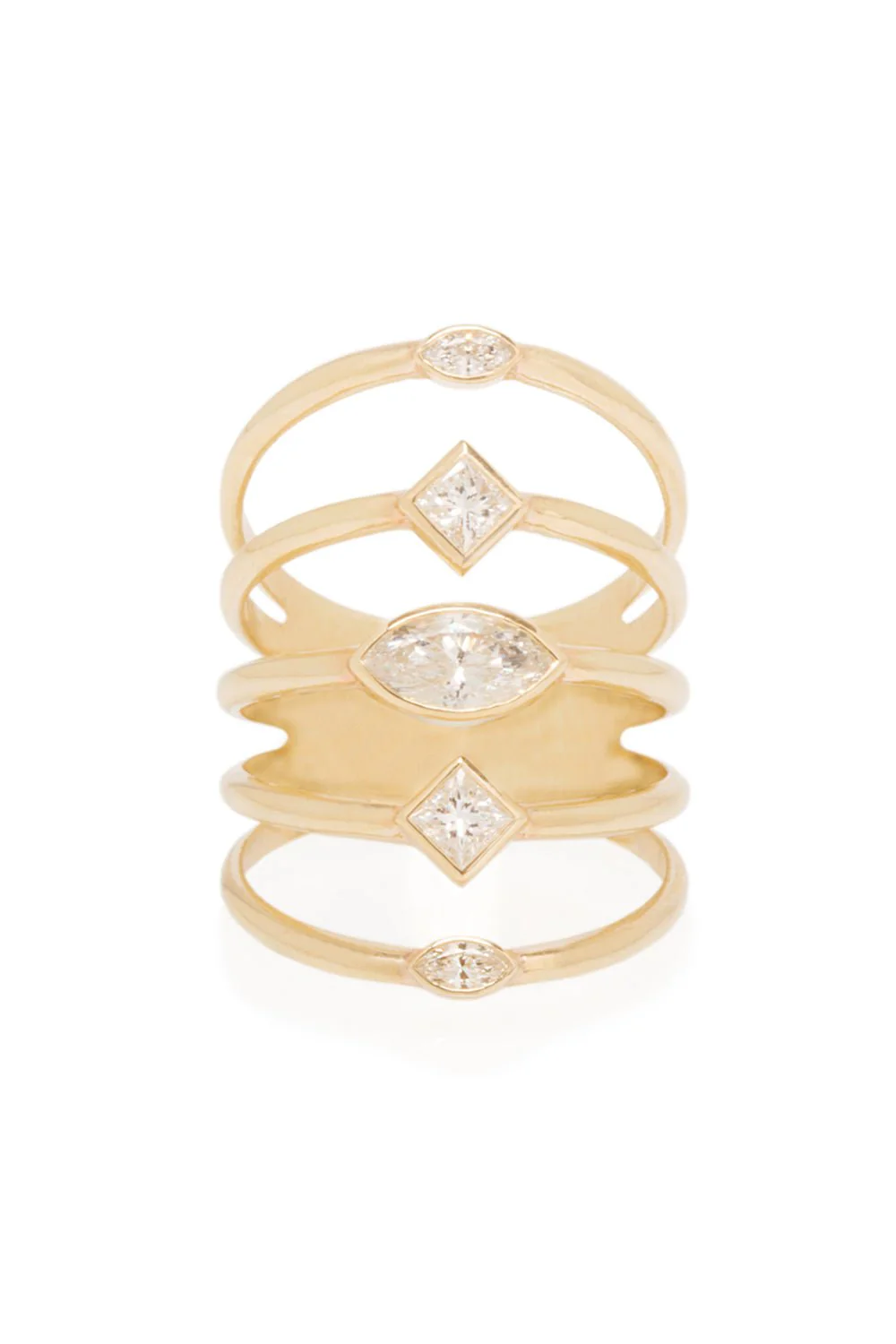 Marquise Princess Diamond Ring