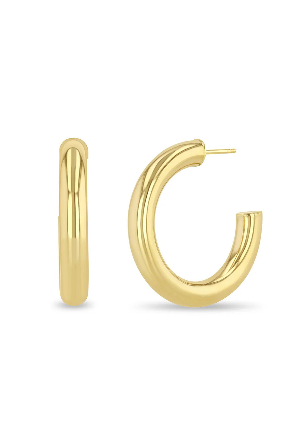 Medium Tube Hoop Earrings