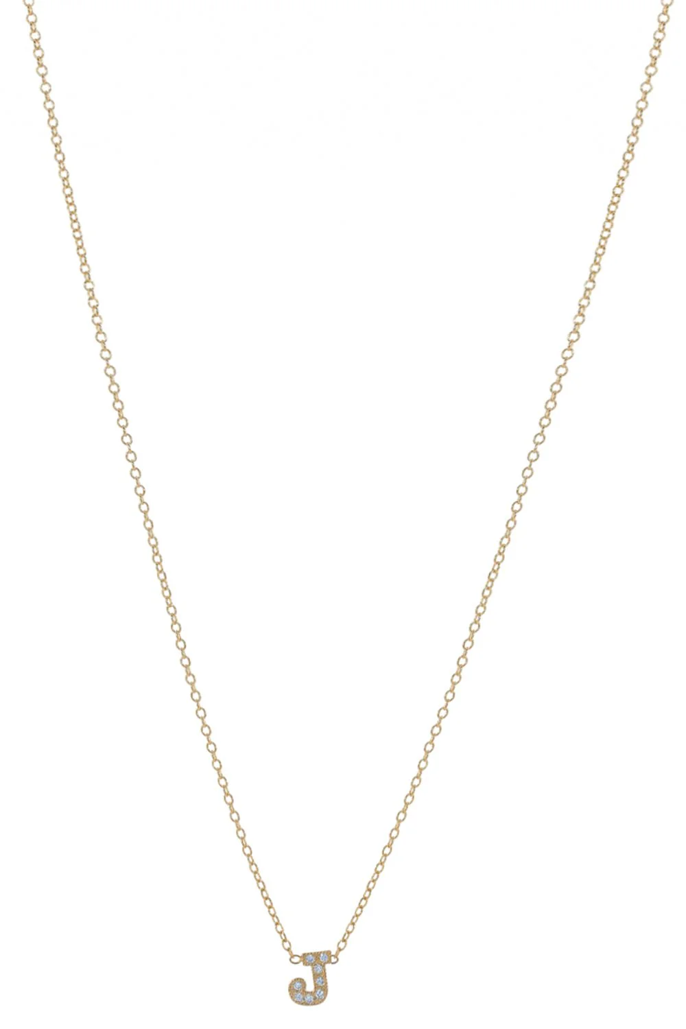 Single Initial Necklace