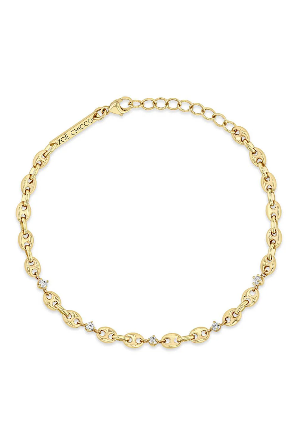 Small Puffed Mariner Bracelet