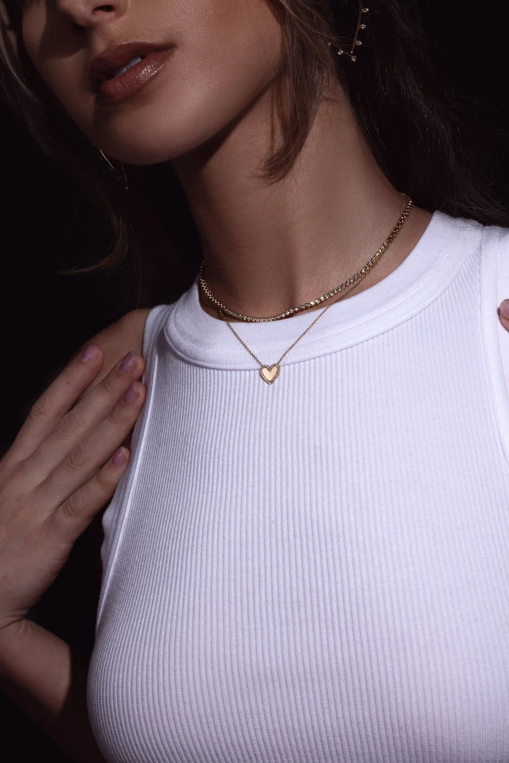 Tennis Box Chain Necklace - Image 4