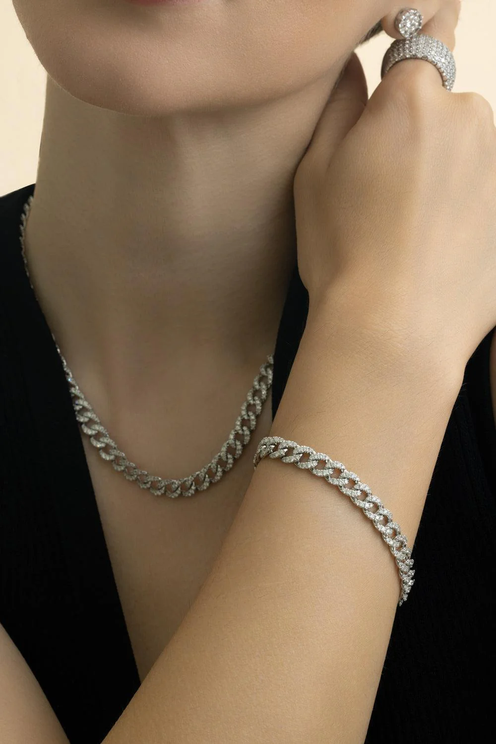 Diamond Cuban Link Bracelet - Image 2