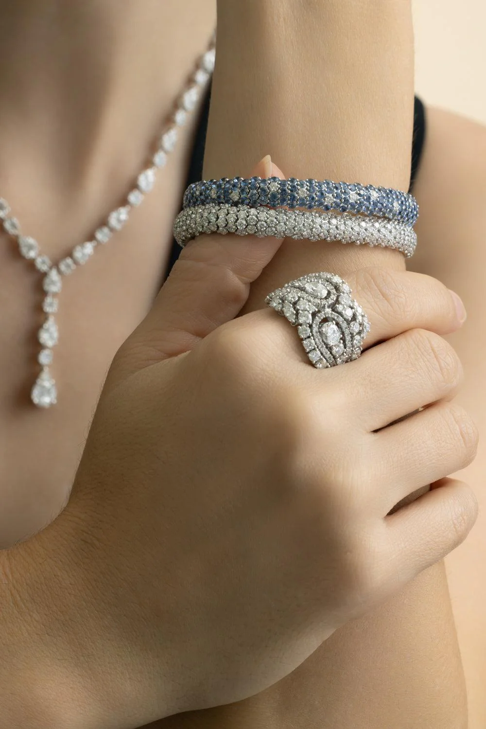 Diamond Stretch Bracelet - Image 2