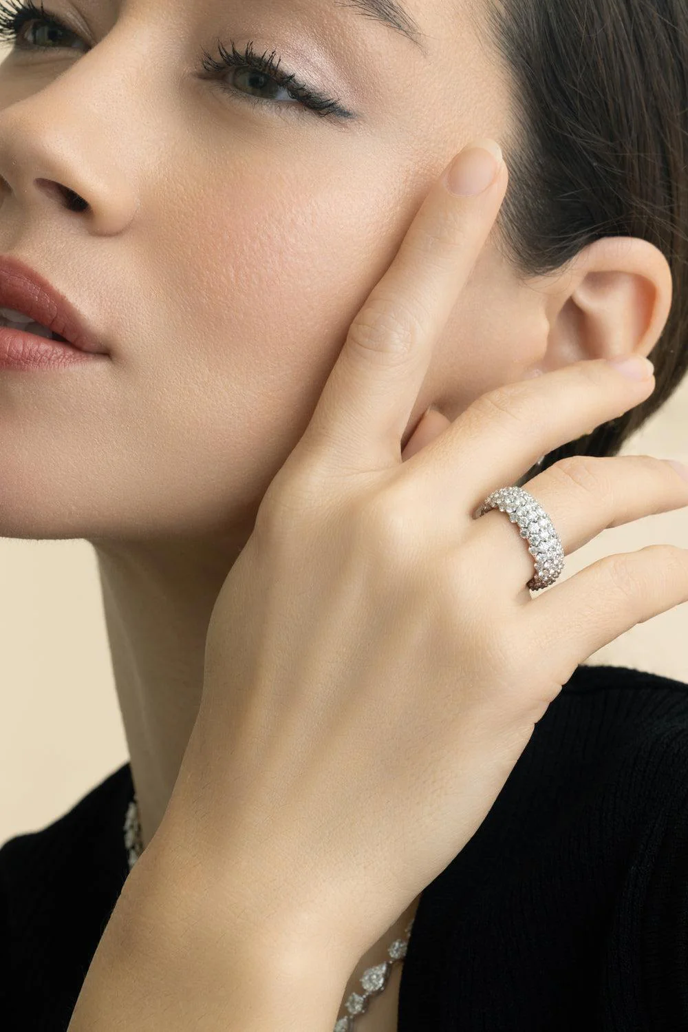 Diamond Stretch Ring - Image 5