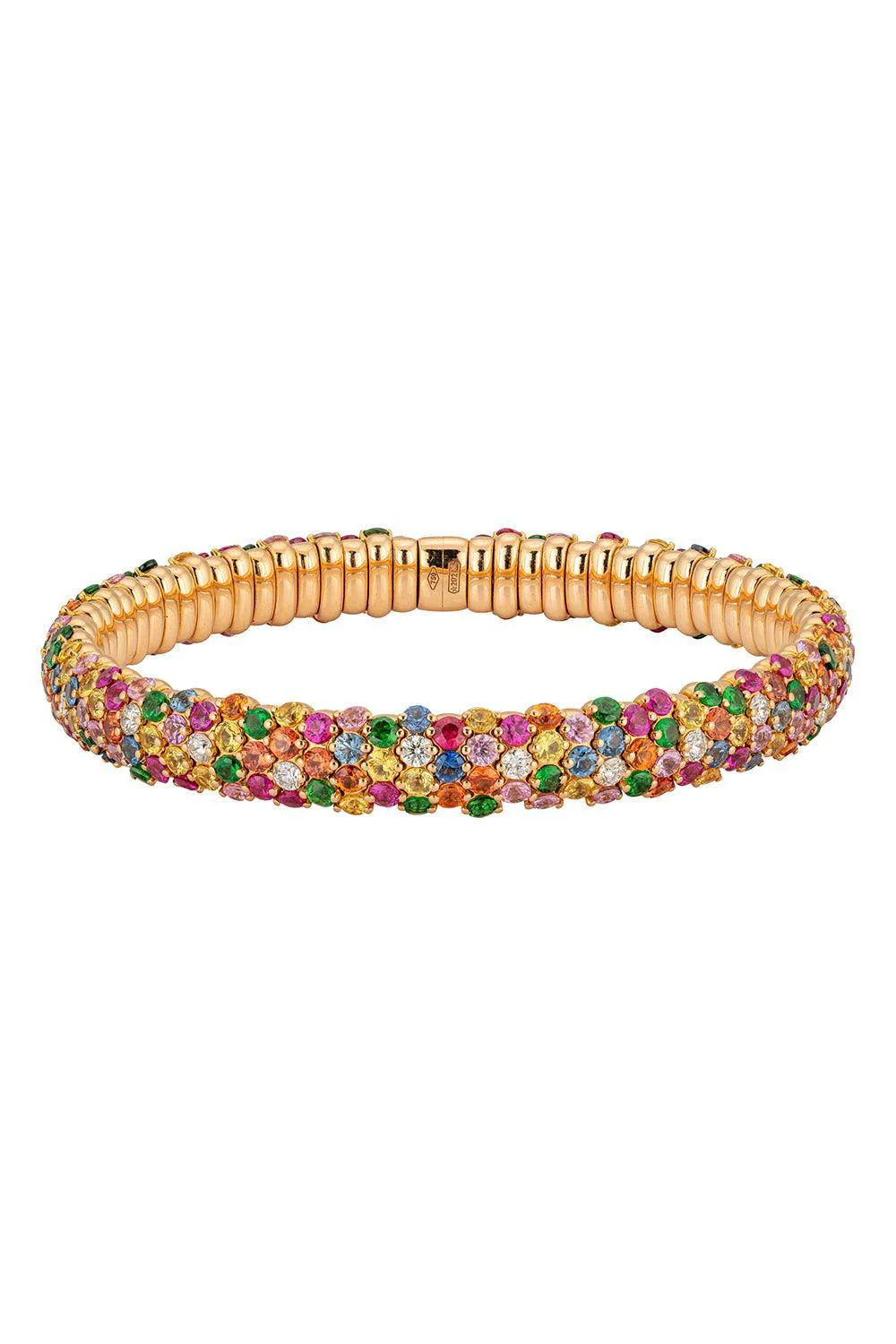 Multi Sapphire Stretch Bracelet